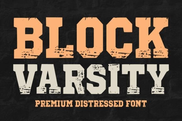 Block Varsity: A Typeface for Impactful Branding