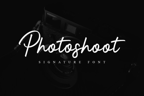 Elevate Your Design with the Photoshoot Font