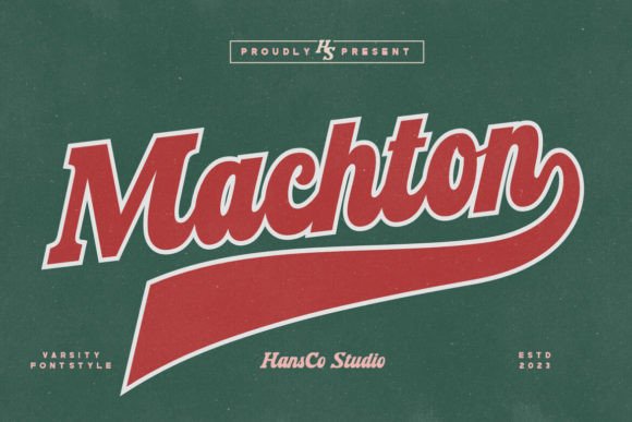 Machton: The Varsity Font for Modern Design