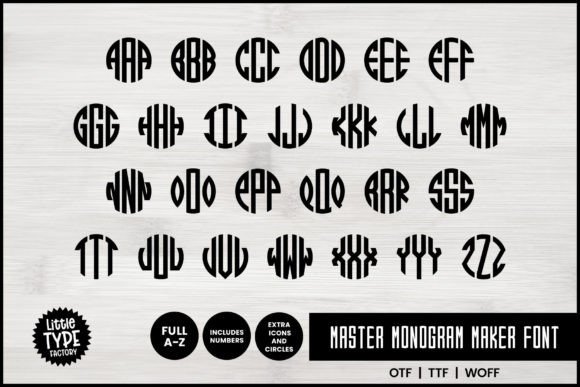 Master Monogram: Crafting Timeless Circle Monograms for Modern Branding