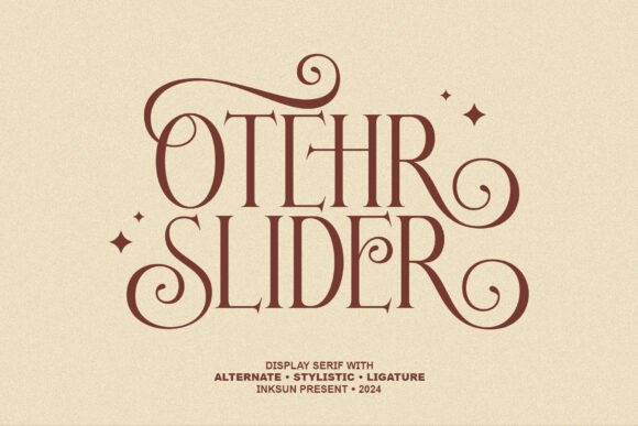 Other Slider: A Modern Serif with Vintage Charm