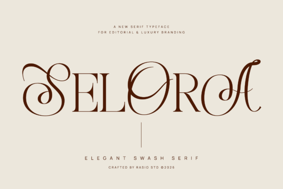 Selora: Defining Luxury with Swash Serif Elegance