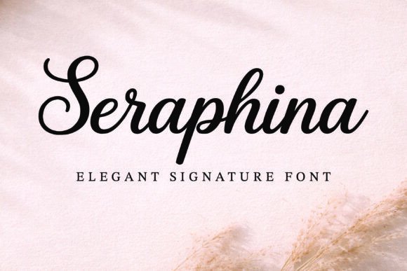 Seraphina: The Elegant Script Font for Luxury Design