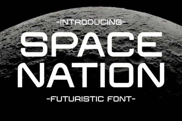 Space Nation: A Futuristic Font for Cosmic Design