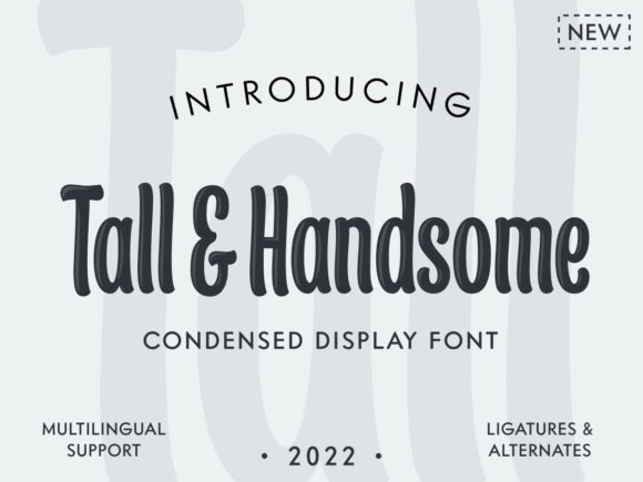 Tall & Handsome: A Stylish Solution for Modern Typography