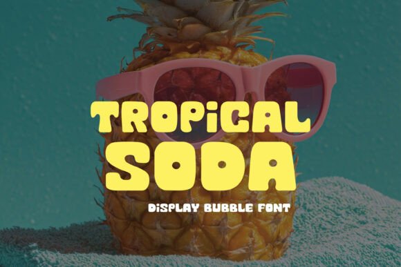 Tropical Soda: Bold Bubble Font for Vibrant Designs