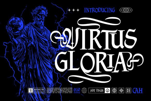 Virtus Gloria: Where Ancient Authority Meets Modern Design