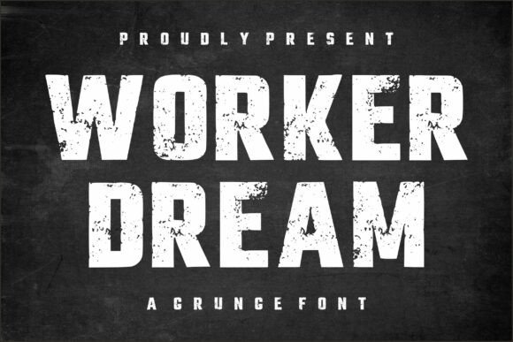 Worker Dream: The Grunge Font for Bold Visual Impact